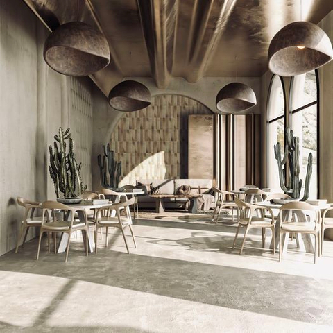 Cocina con azulejos característicos