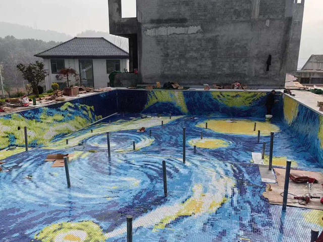 Mosaico de piscina